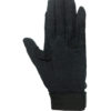 Basic cotton horse riding gloves with polygrip palm, reinforcement between rein fingers and velcro fastener