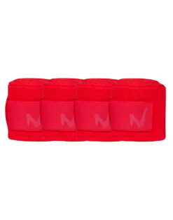 High quality colourful fleece horse stable bandages with velcro closure