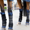 Soft breathable stable boots with strong velcro straps for secure and supportive fit, removable padding for easy cleaning