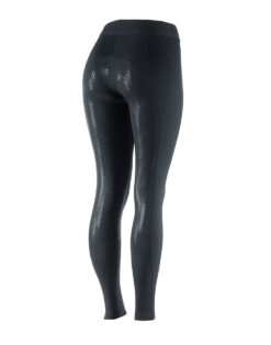 Light sporty fullseat horse riding tights with broad waistband