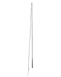Black 180cm two part lunging whip