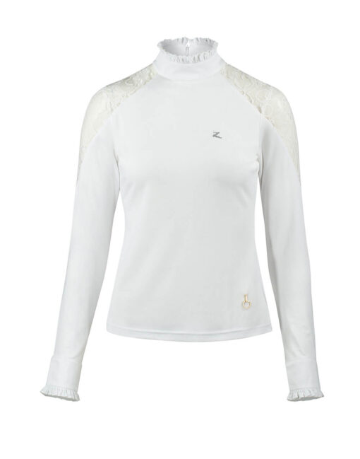 Sylvie Long Sleeve Lace Show Shirt