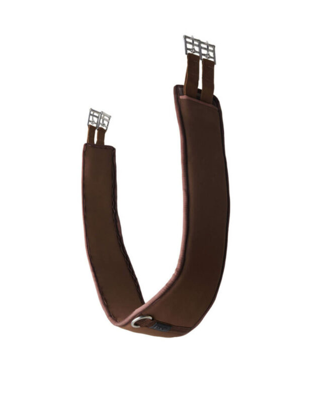 Frontera Shaped Neoprene Long Girth with Elastic