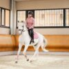 Christa Women's Fleece Riding Jacket with Half Zip