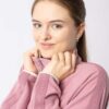 Christa Women's Fleece Riding Jacket with Half Zip