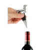 Antique Daschund Dark Charcoal Wine Bottle Stopper