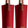 Equestrian Felt Bottle Gift Bag - Image 4