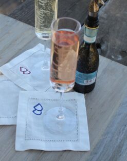 Champagne Cocktail Linen Napkins