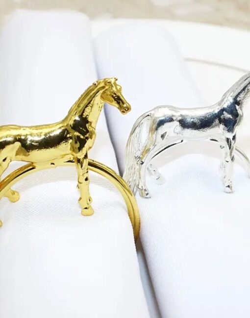 Equestrian Steed Napkin Rings