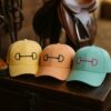 Snaffle Linen Cap