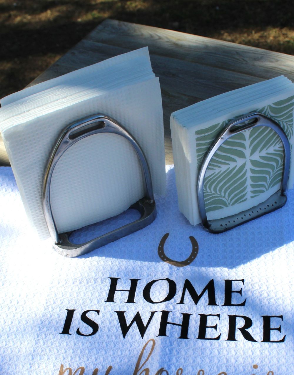 Stirrup Napkin Holders