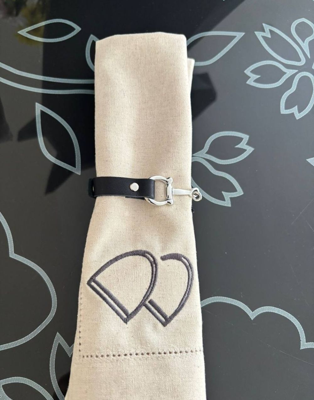 Snaffle Napkin Ties - Image 2