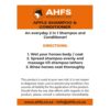 Apple shampoo & conditioner