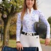 DEE Blue Floral Sun Shirt