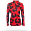 Red Leopard Casual Shirt