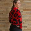 Red Leopard Casual Shirt