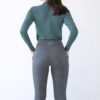 Equine Culture Marvellous Tights in Pewter Grey