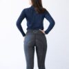 Equine Culture Marvellous Tights in Swift Grey color