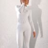 Equine Culture Marvellous Tights in White
