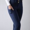 Kinetix Hybrid Breeches Navy