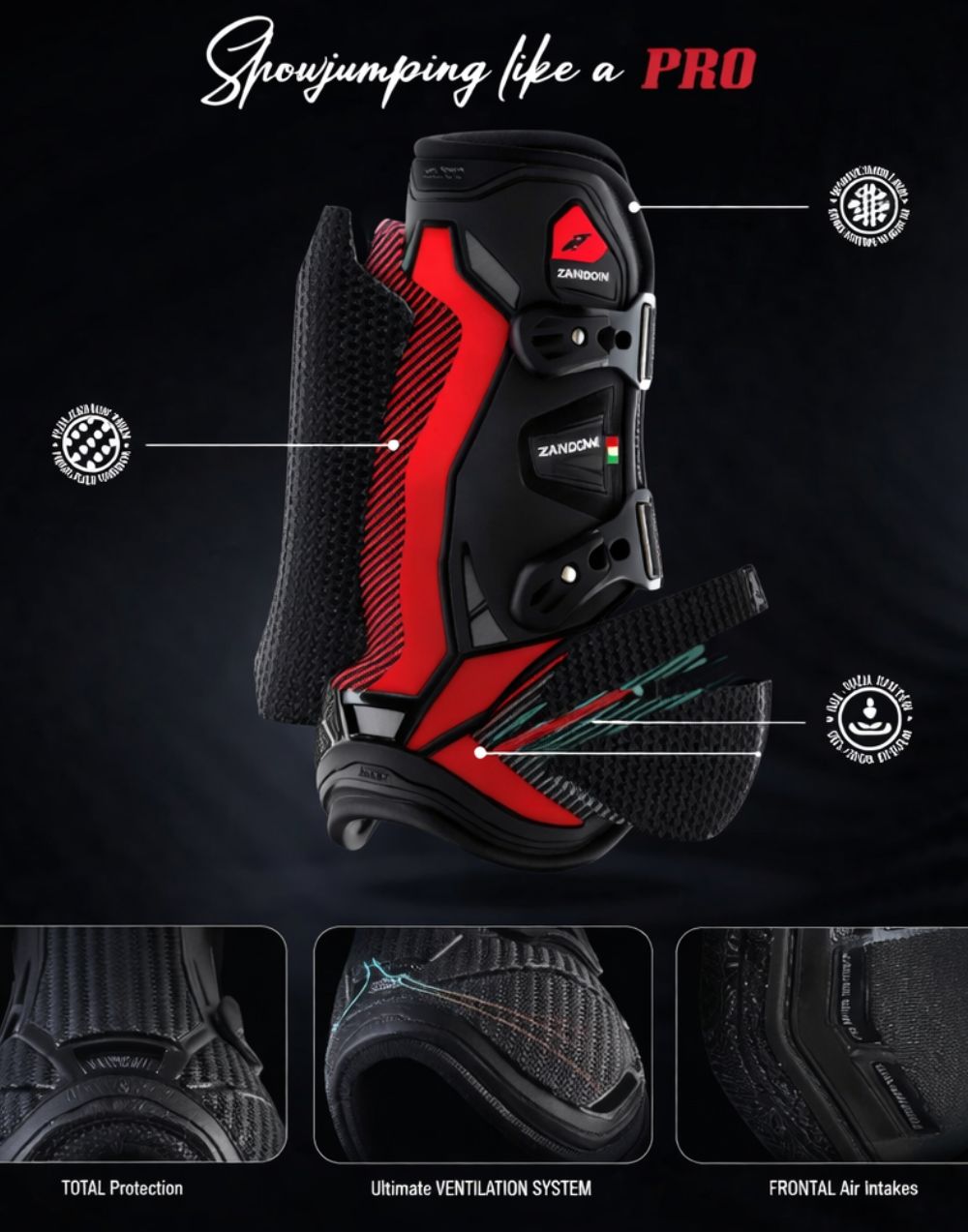 Zandona Carbon Pro Tendon Boots