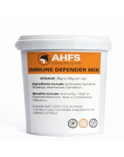 Immune Defender Mix herbal immune support supplement for horses