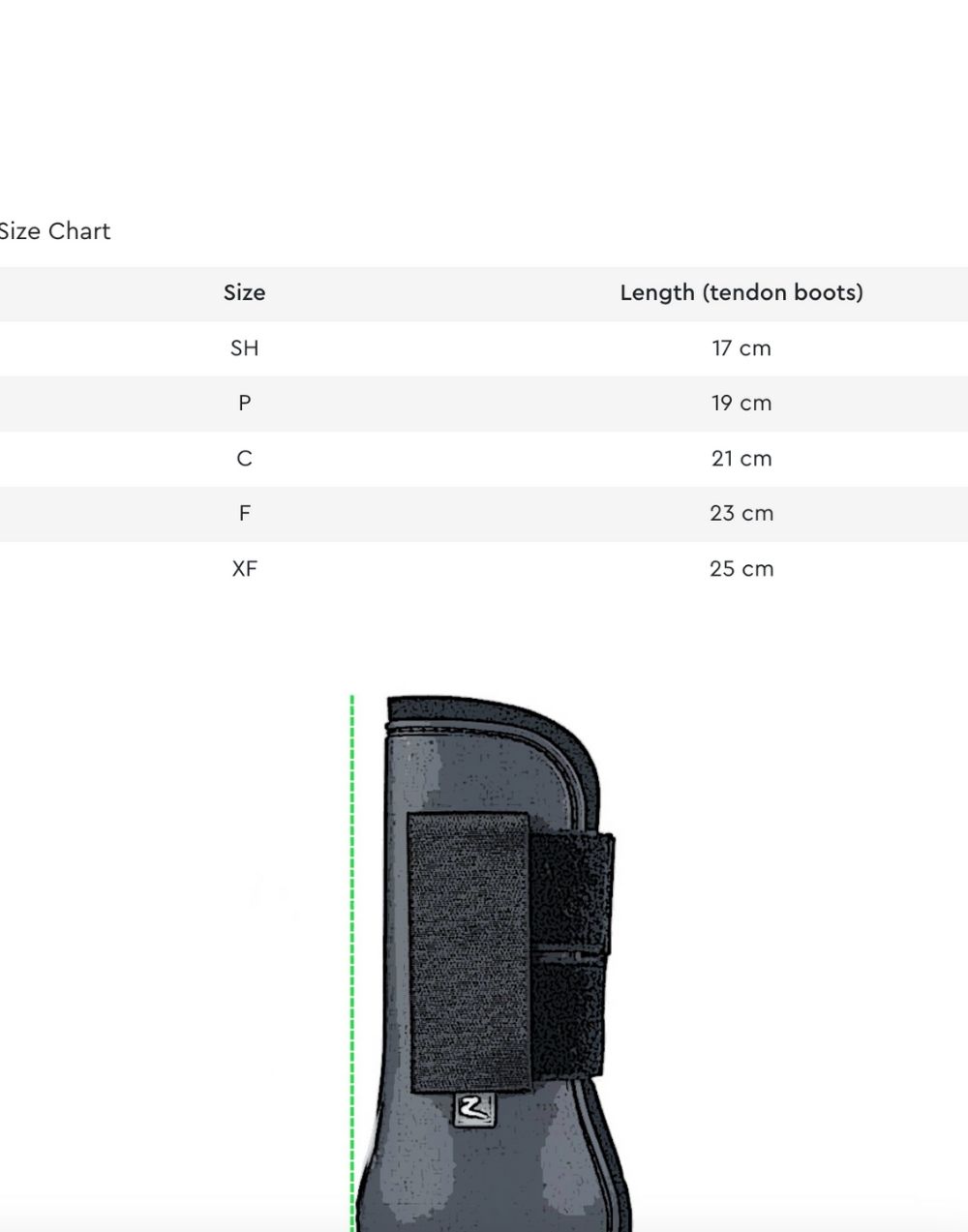 Size Chart for Malmo Boots