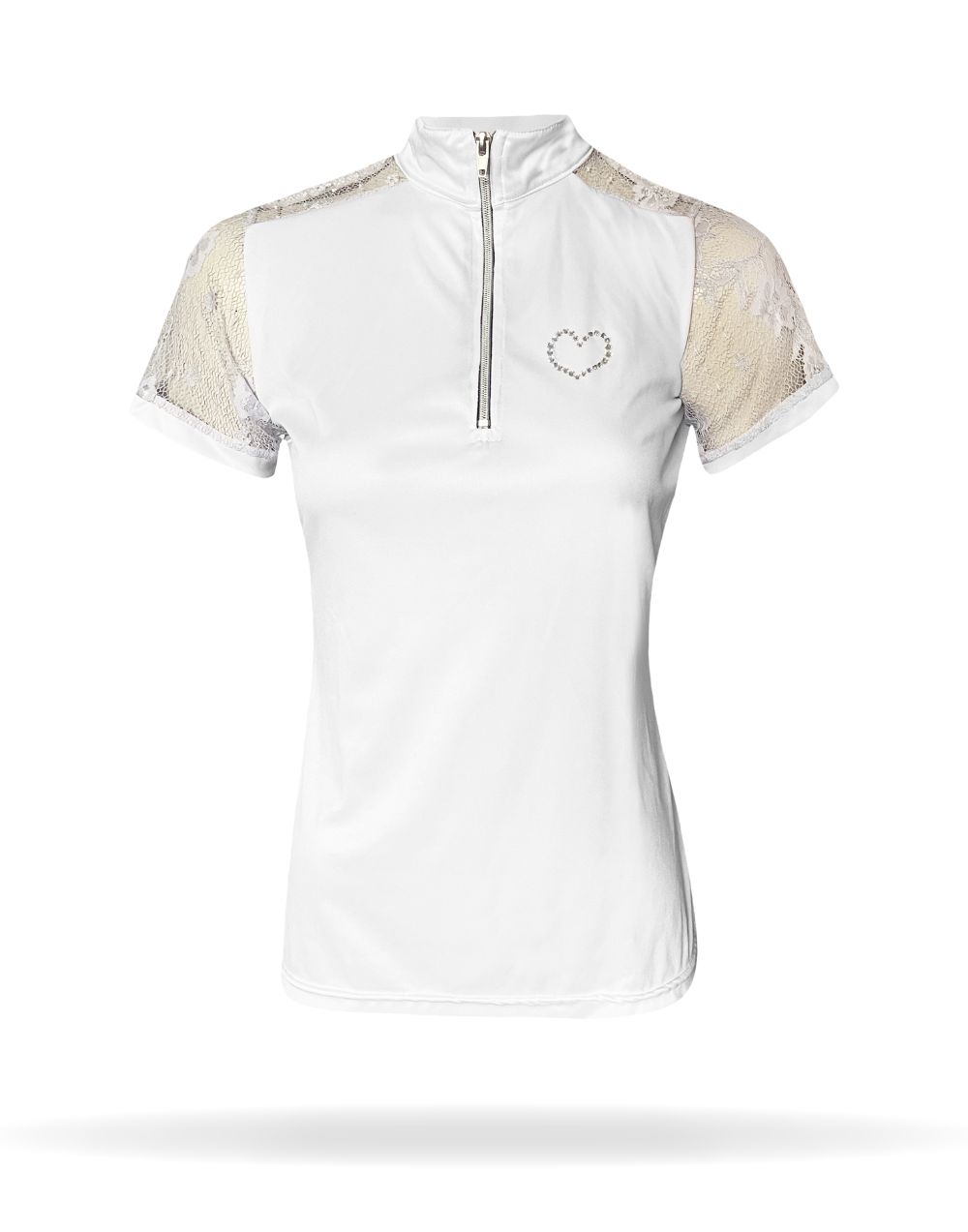 White Lace Show Shirt