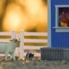 Breyer Home at the Barn model horse stable playset with detailed stalls