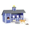Breyer Home at the Barn model horse stable playset with detailed stalls