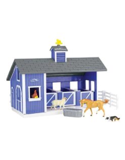 Breyer Home at the Barn model horse stable playset with detailed stalls