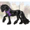 Breyer Carltonlima Emma Traditional Series model horse with black coat and realistic detailing