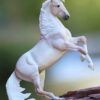 Breyer Cloud 30th Anniversary white Arabian model horse with refined detail