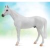 Breyer Grey Thoroughbred model horse with detailed sculpting and grey coat