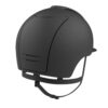 KEP Cromo 2 Textile Grey Chrome Grid equestrian riding helmet with adjustable fit and ventilation