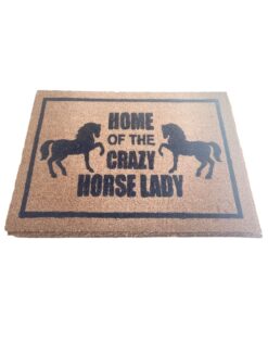 large coir mat with rubber backing for double door entrance