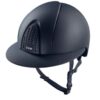 KEP Smart Nova Textile Blue Polo large equestrian riding helmet with adjustable fit and ventilation