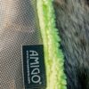 amigo comfort fly protection mask silver lime with breathable mesh and soft edging