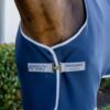 amigo comfort jersey cooler navy made from breathable moisture wicking fabric for drying horses
