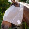 Amigo No Ears Fly Mask Silver/Grey
