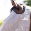 Amigo No Ears Fly Mask Silver/Grey - Image 3