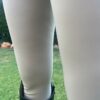 DEE Beige Performance Jods women’s riding jodhpurs with silicone knee grip and stretch fabric