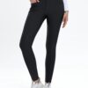 DEE Black Performance Jods women’s riding jodhpurs with silicone knee grip and stretch fabric