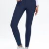 DEE Navy Performance Jods stretch riding jodhpurs with knee grip for equestrian use