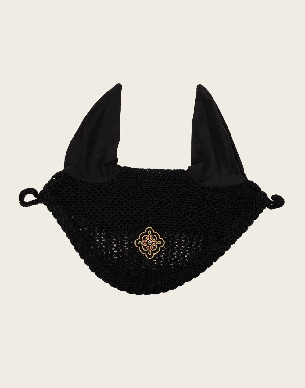 Espoir Allure Ear Veil crochet horse ear bonnet with soundproof ears