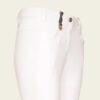 Espoir Coquet White Breeches breathable bamboo riding breeches for competition