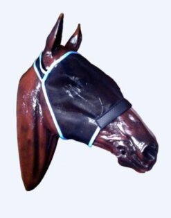 horse comfort fly protection mask made from breathable mesh for insect protection