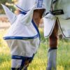 rambo fly protection mask with breathable mesh and eye guard design for insect protection during turnout