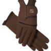 SSG Digital Riding Gloves with grip pattern for equestrian use