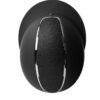 Horze AURORA riding helmet with glitter shiny panels, wide visor and dial-fit system, available in multiple colours
